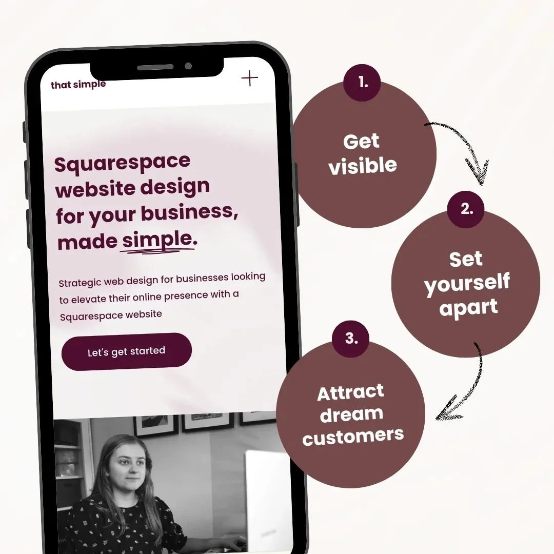 I know how overwhelming building an online presence can feel, but it doesn&rsquo;t have to be. I offer affordable Squarespace website design packages to suit you and your needs. 

✅ One-page Squarespace website - &pound;495
✅ Custom Squarespace websi