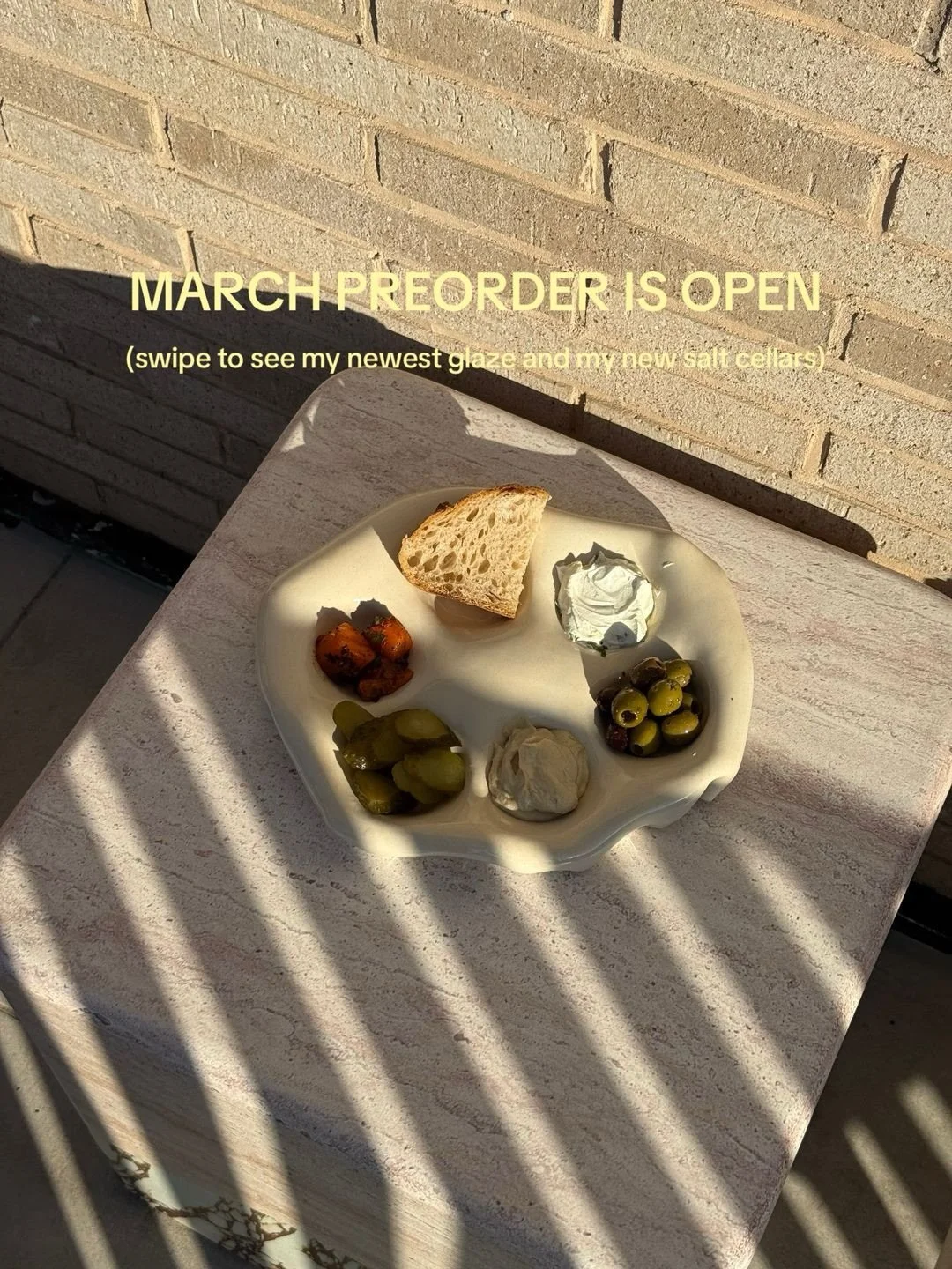 the march preorder is officially open at goobsceramics.com 🤎 the first drop under my rebrand is here with an exciting surprise.

introducing chocolate, a new glaze i&rsquo;ll be rolling out one piece at a time, each available for one month only in l