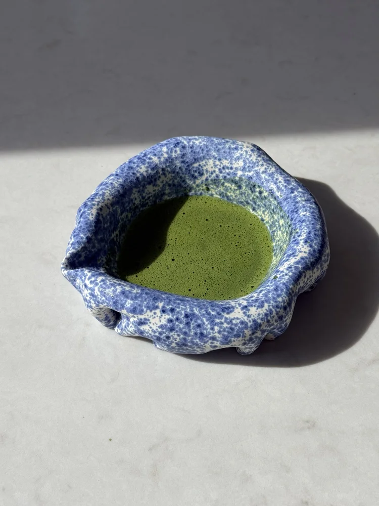 Matcha Whisk Bowl - Goobs Ceramics