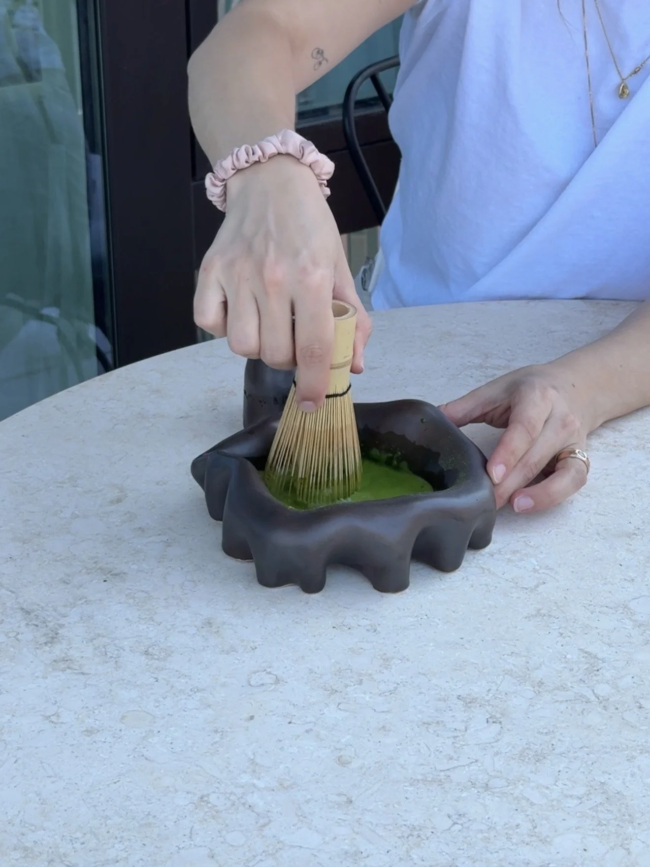 goober chunky matcha bowl in chocolate