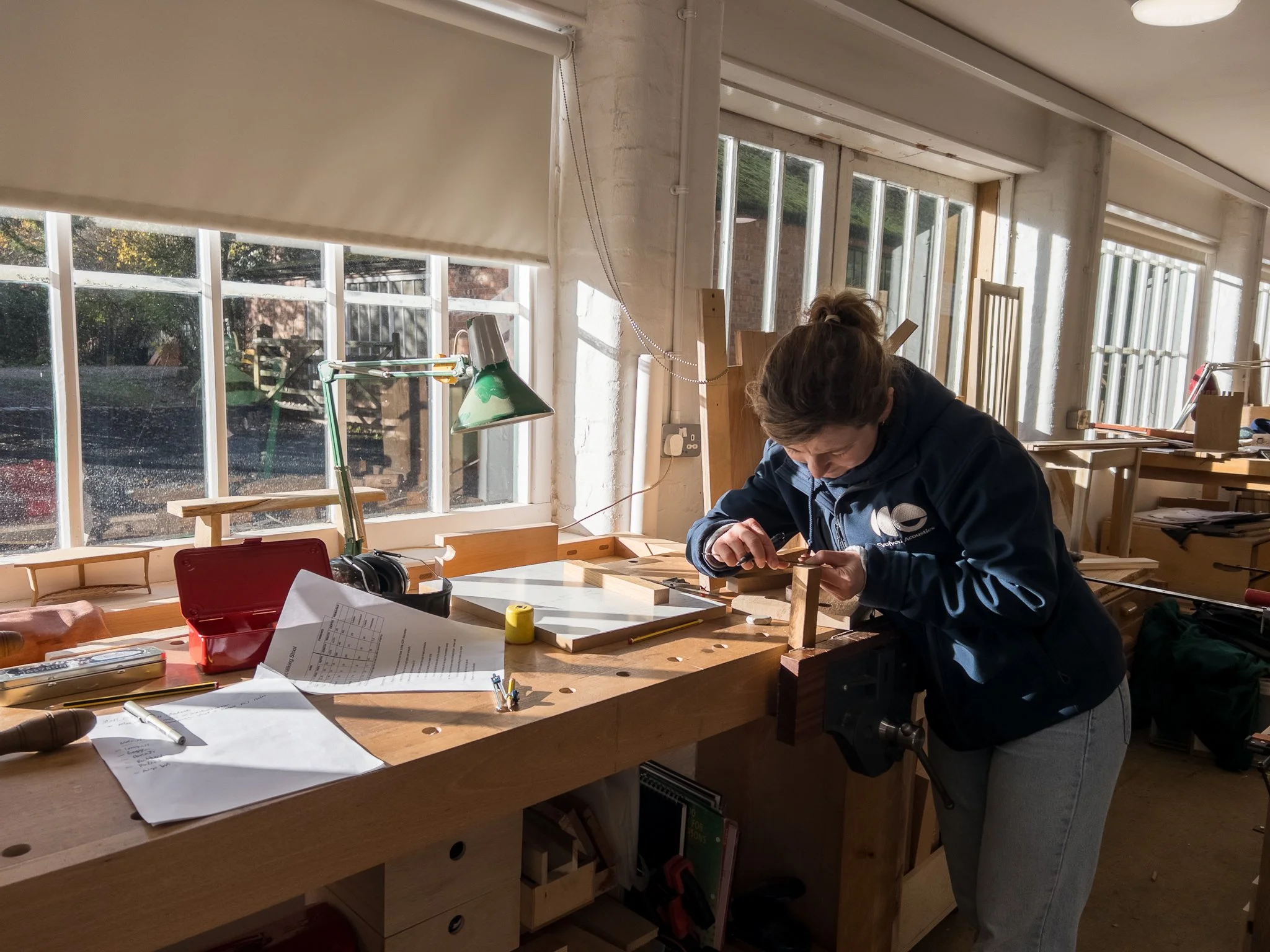 Caterina Lay Montoya Milking Stool Making for Women.JPG