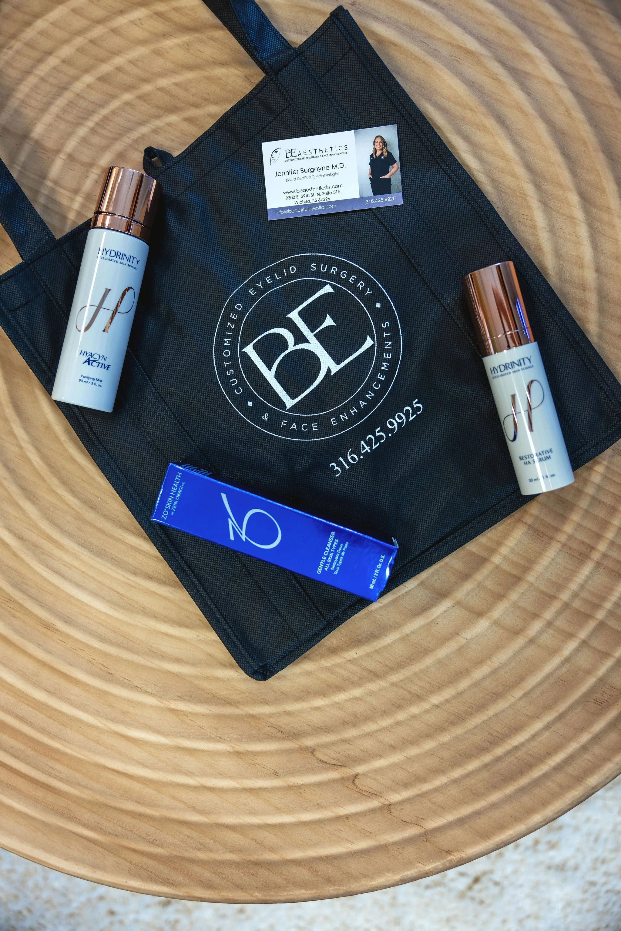 High-performance skincare essentials at BE Aesthetics KS