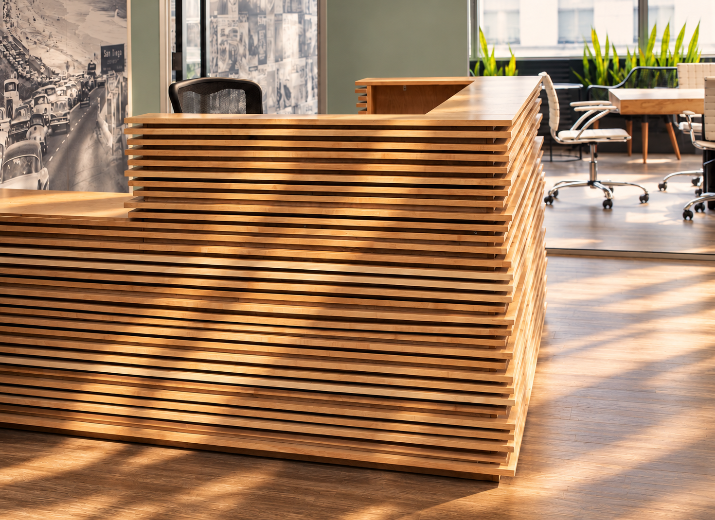 SD MAG Reception Desk