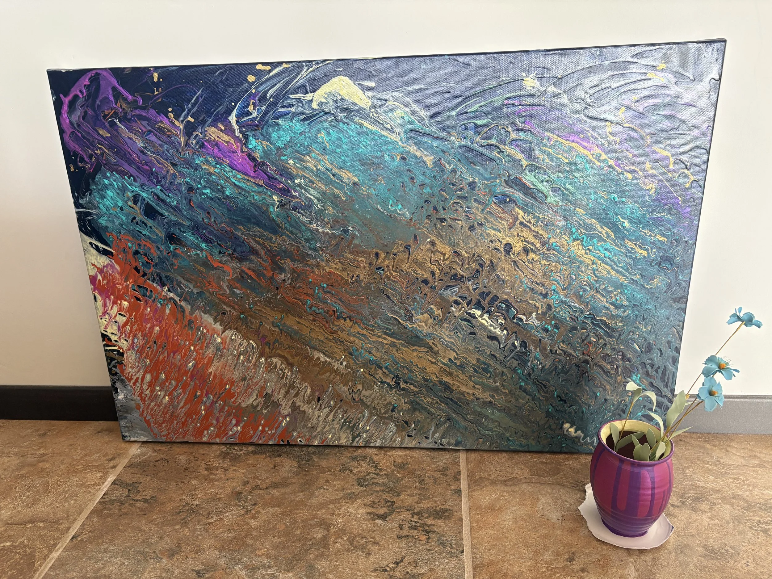 Pour Painting - 24x36 - Commissioned