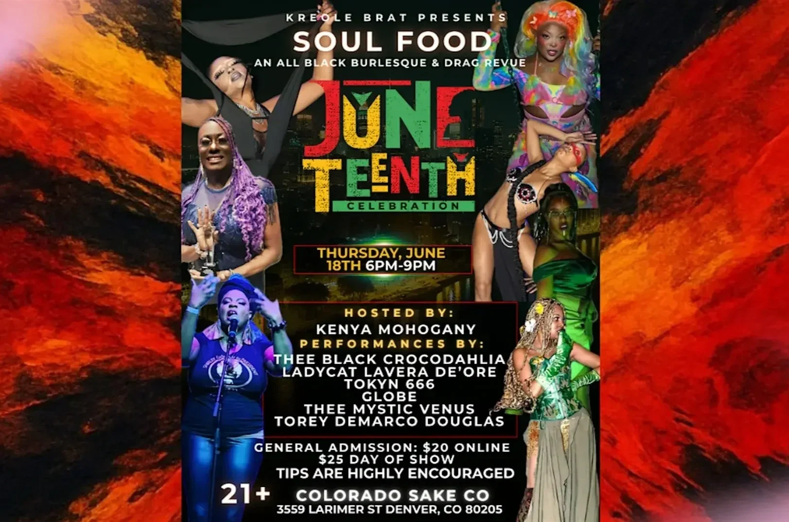 Soul Food: An All Black Burlesque & Drag Revue