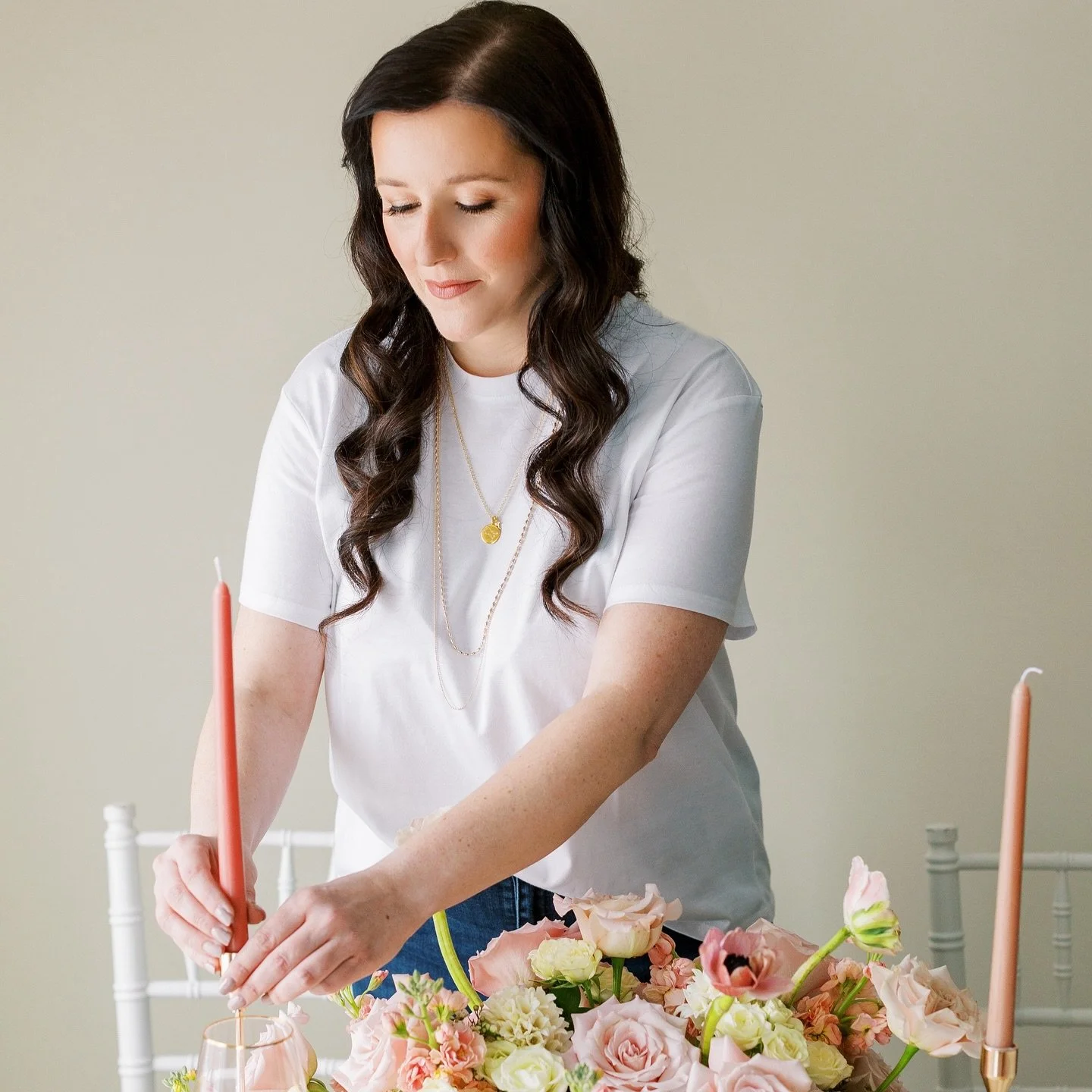 Ever wondered what a wedding coordinator actually does?

Yes, sometimes it looks like this. Fixing small details, lighting candles, or helping make the space perfect before guests arrive. But that is only a tiny part of what I do.

I start supporting