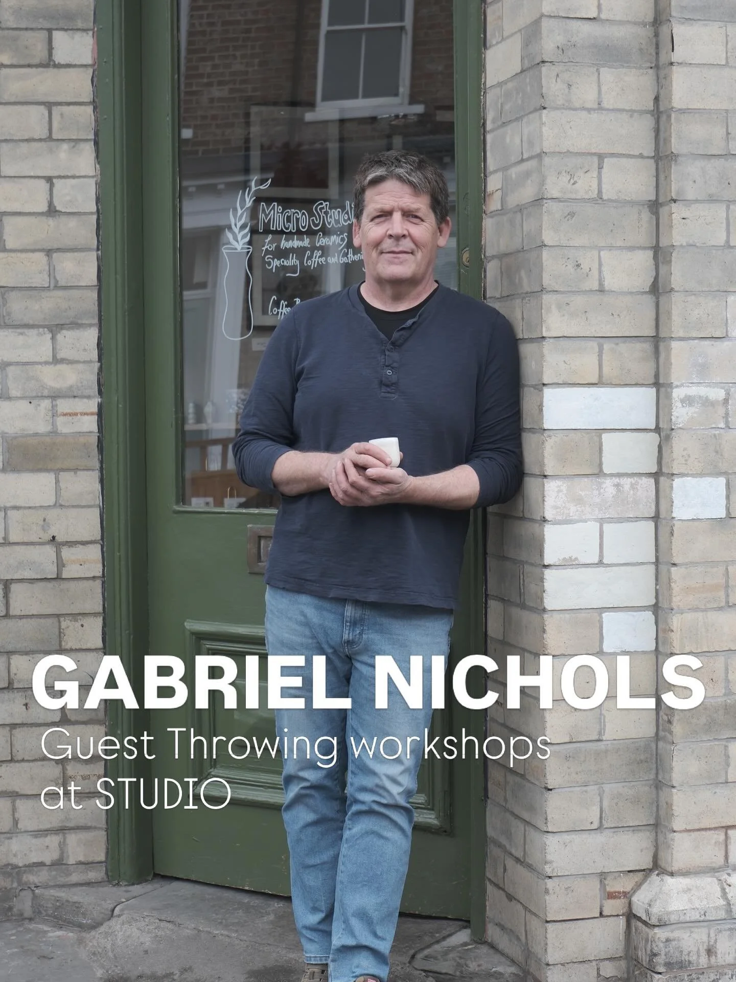 We&rsquo;re very excited to announce a series of guest throwing workshops with ceramicist Gabriel Nichols at STUDIO by Rock Garden.

Gabriel is a production potter based between York and Hull, known for his large thrown vessels and garden pots. His w