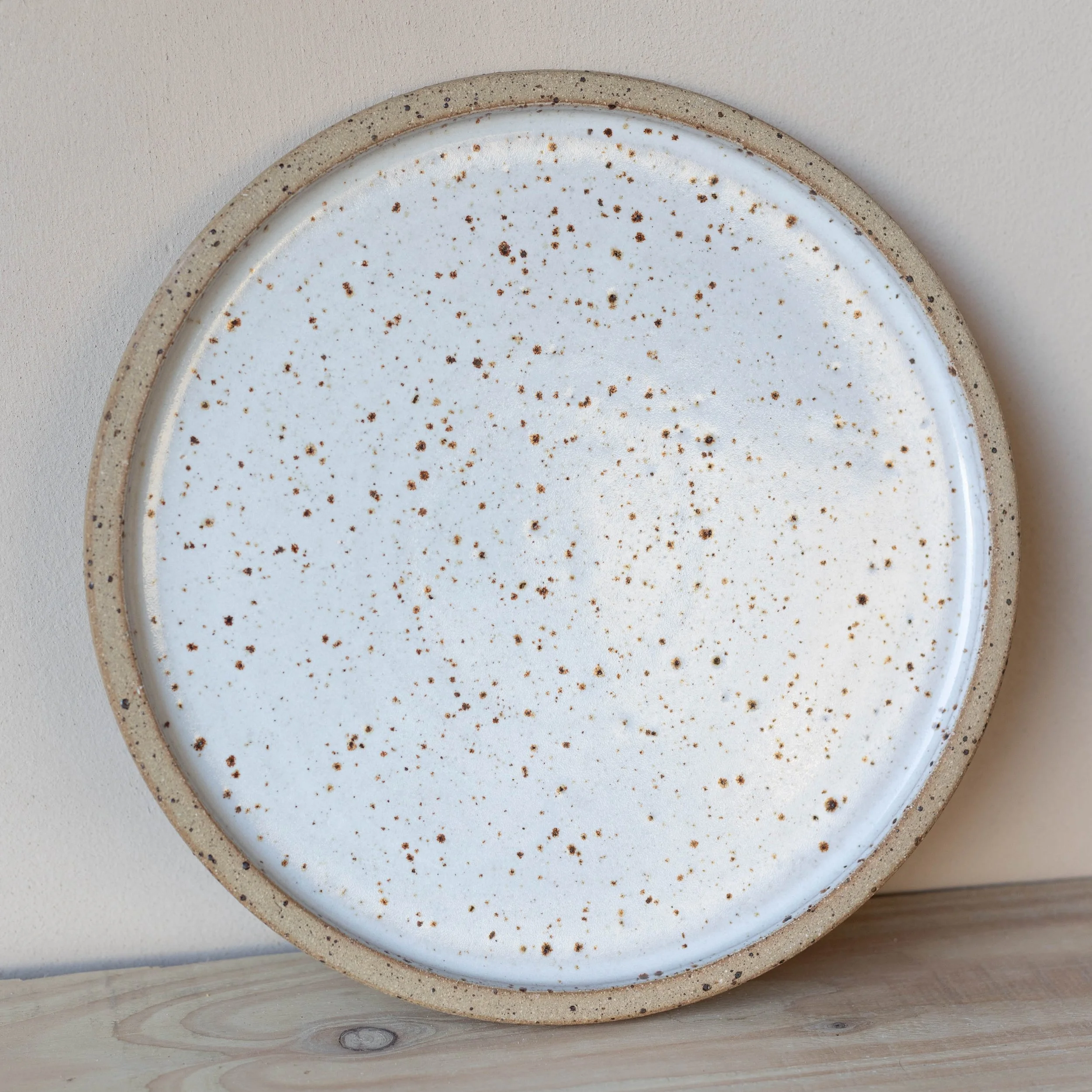 Iron Flecked Dinner Plate