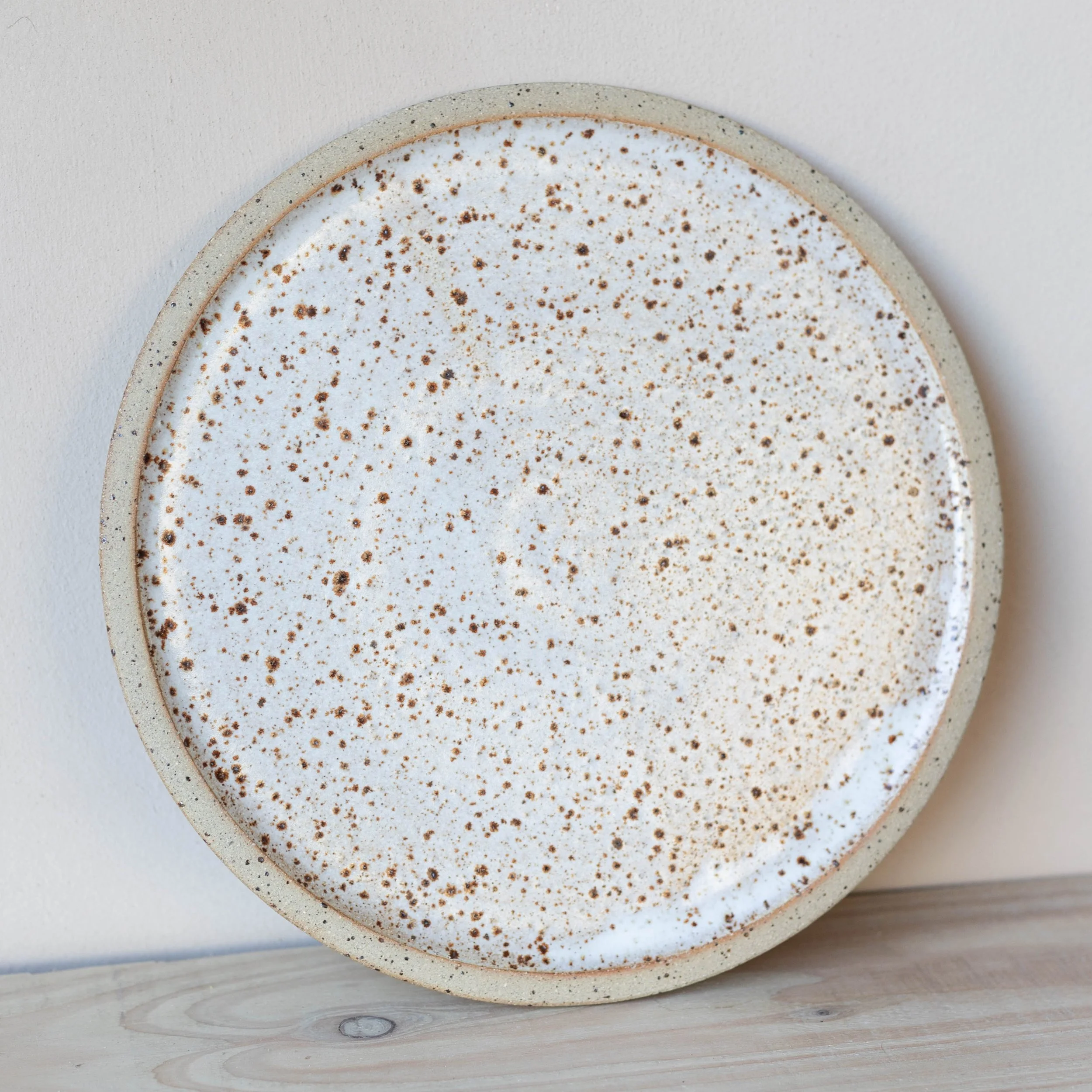 Iron Flecked Dinner Plate