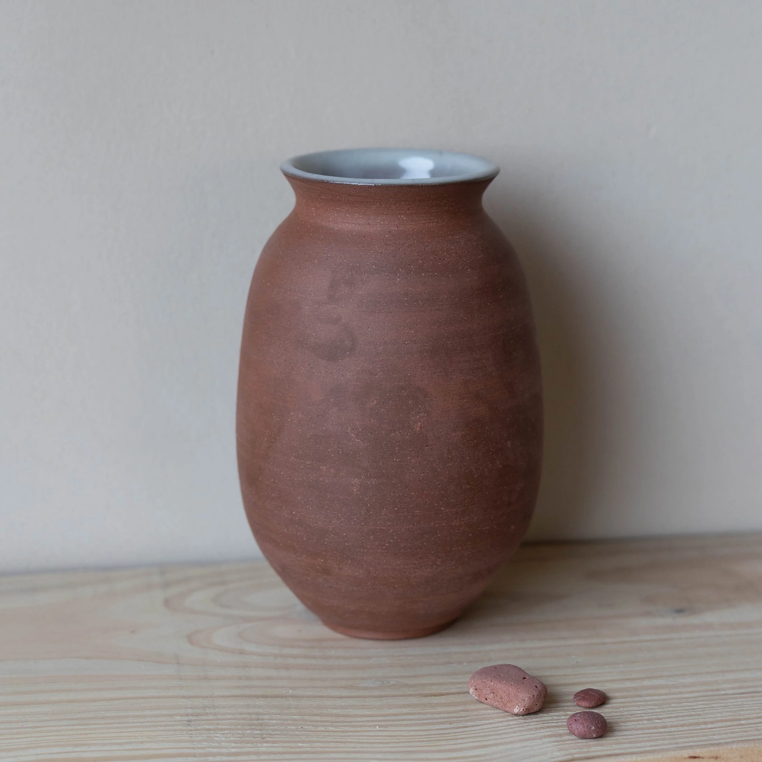 Red Clay Vase