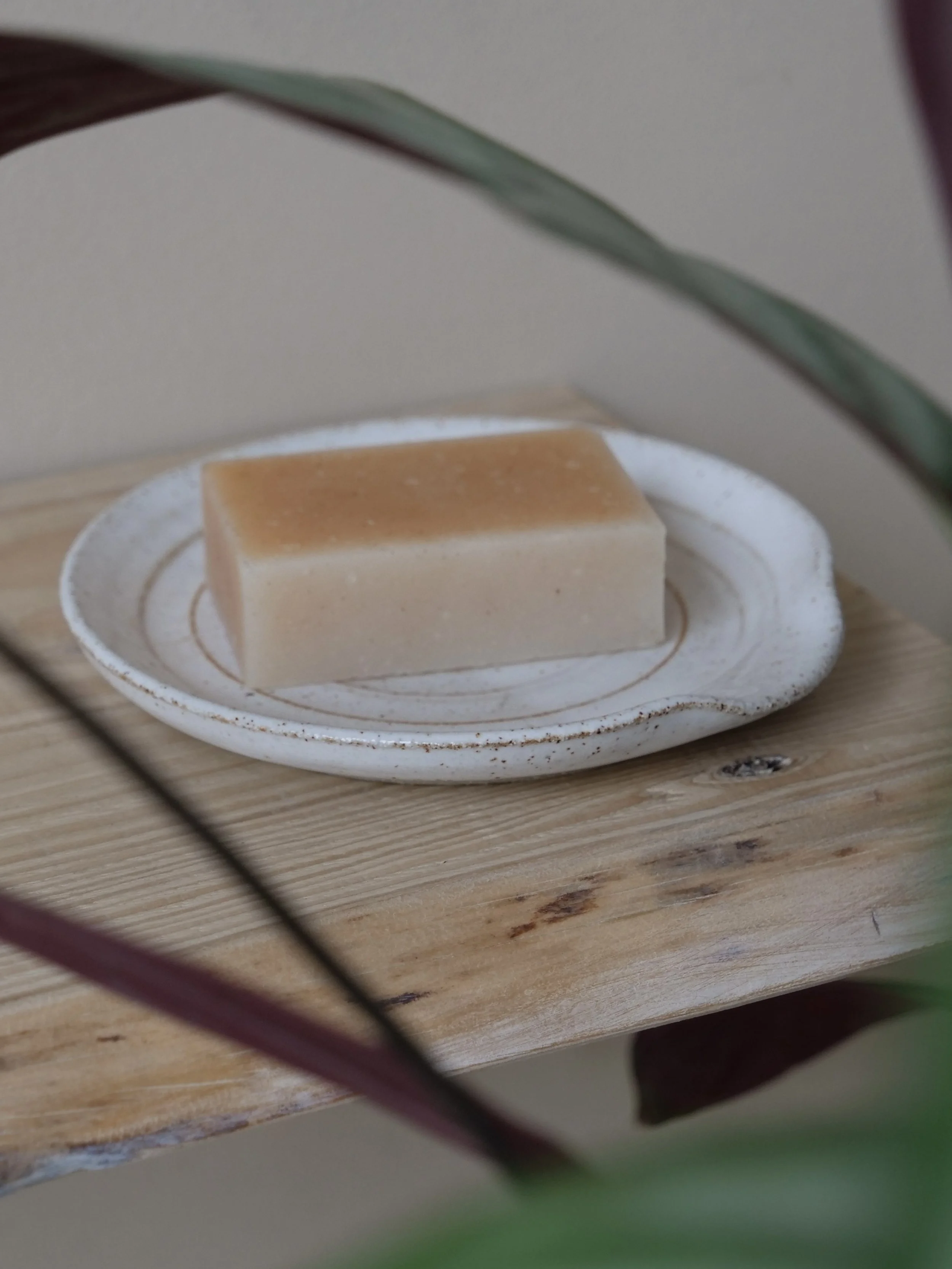 White Soap Dish