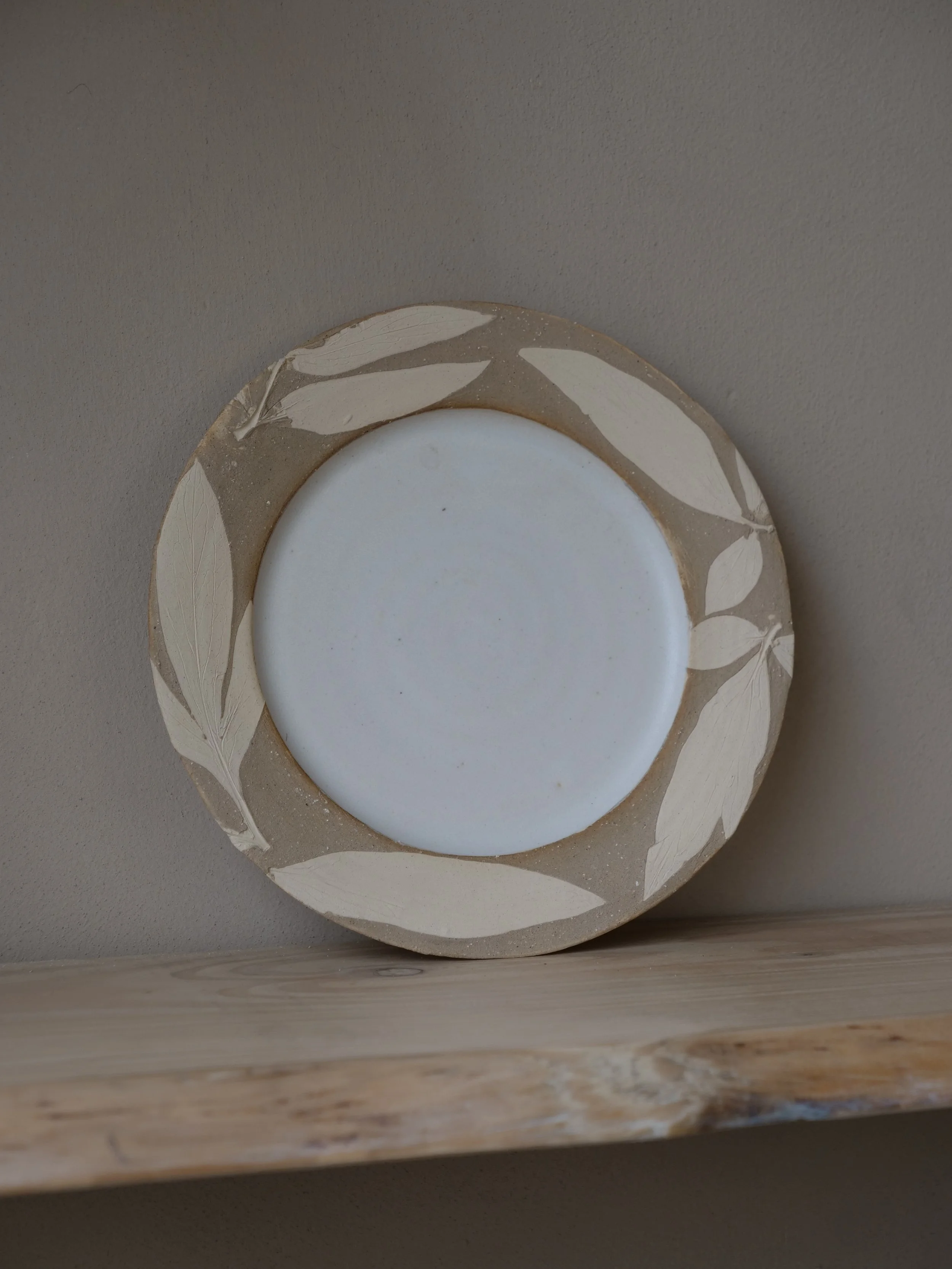 Peony Leaf Plate