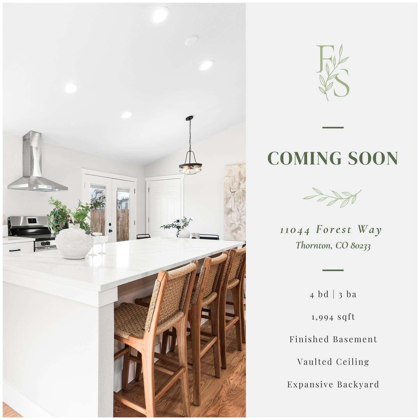 ✨ &lsquo;Tis the Season for All Things Merry &amp; Bright ✨

11044 Forest Way is hitting the market this Thursday! This lovely, light-filled single family home is one you won&rsquo;t want to miss!

Get ALL of the Details ⤵️

❣️🏡 www.theflecksisters.