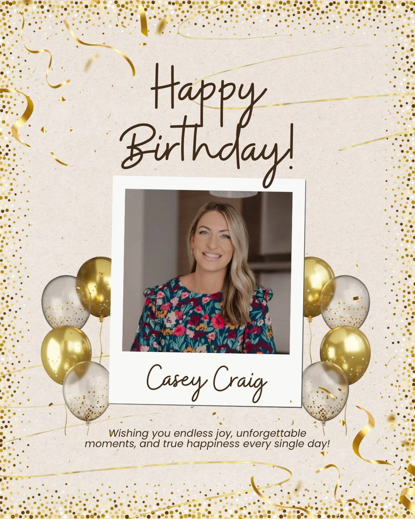 So excited to celebrate someone so amazing. Wishing you a birthday filled with happiness, great vibes, and all the things that make you smile. Here&rsquo;s to a fantastic year ahead, Casey! 💛✨🎉

#BirthdayCelebration #CelebrateCasey #BirthdayVibes #