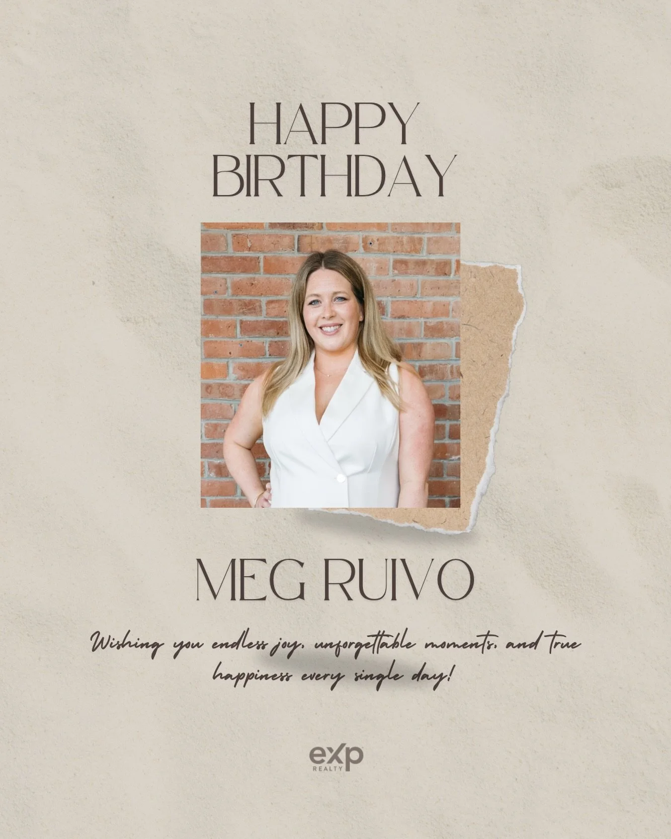 Happy Birthday, Megan Ruivo! 

Wishing you the most amazing day surrounded by the people you love most. May this year ahead be filled with happiness, success, and so many beautiful moments. ✨💛

#HappyBirthdayMegan #CelebrateYou #BestWishes #AnotherG