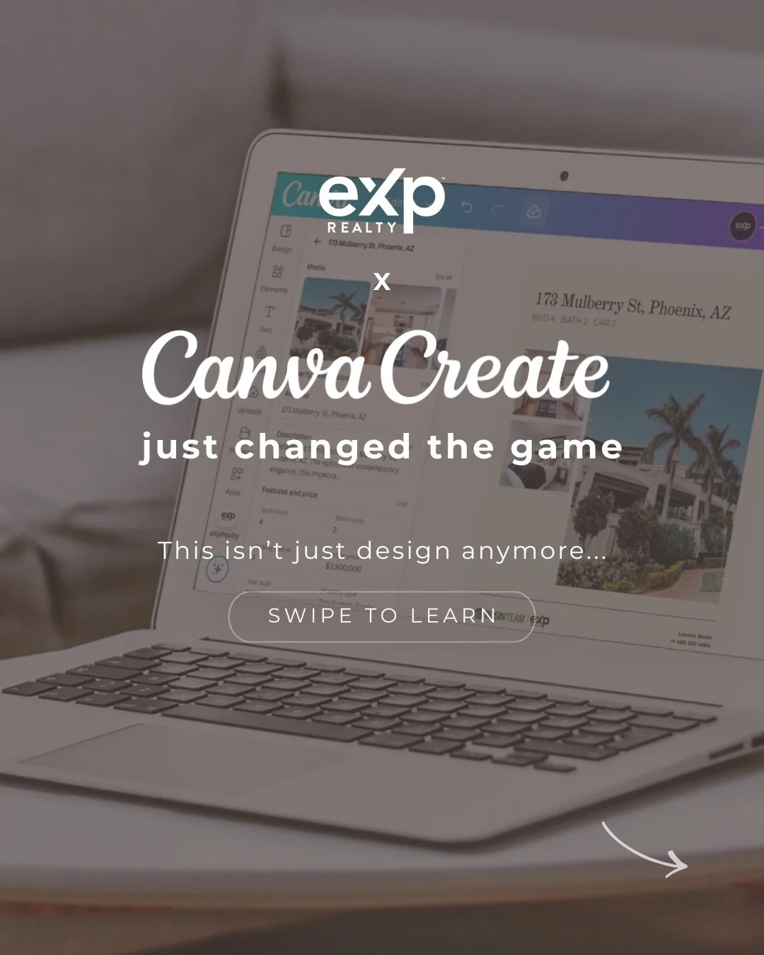 Something big is happening behind the scenes.

eXp agents were at Canva Create 2026 and the future of real estate marketing is getting a serious upgrade 🤖📲

Think faster content, smarter branding, and more exposure for your home.

Curious what this