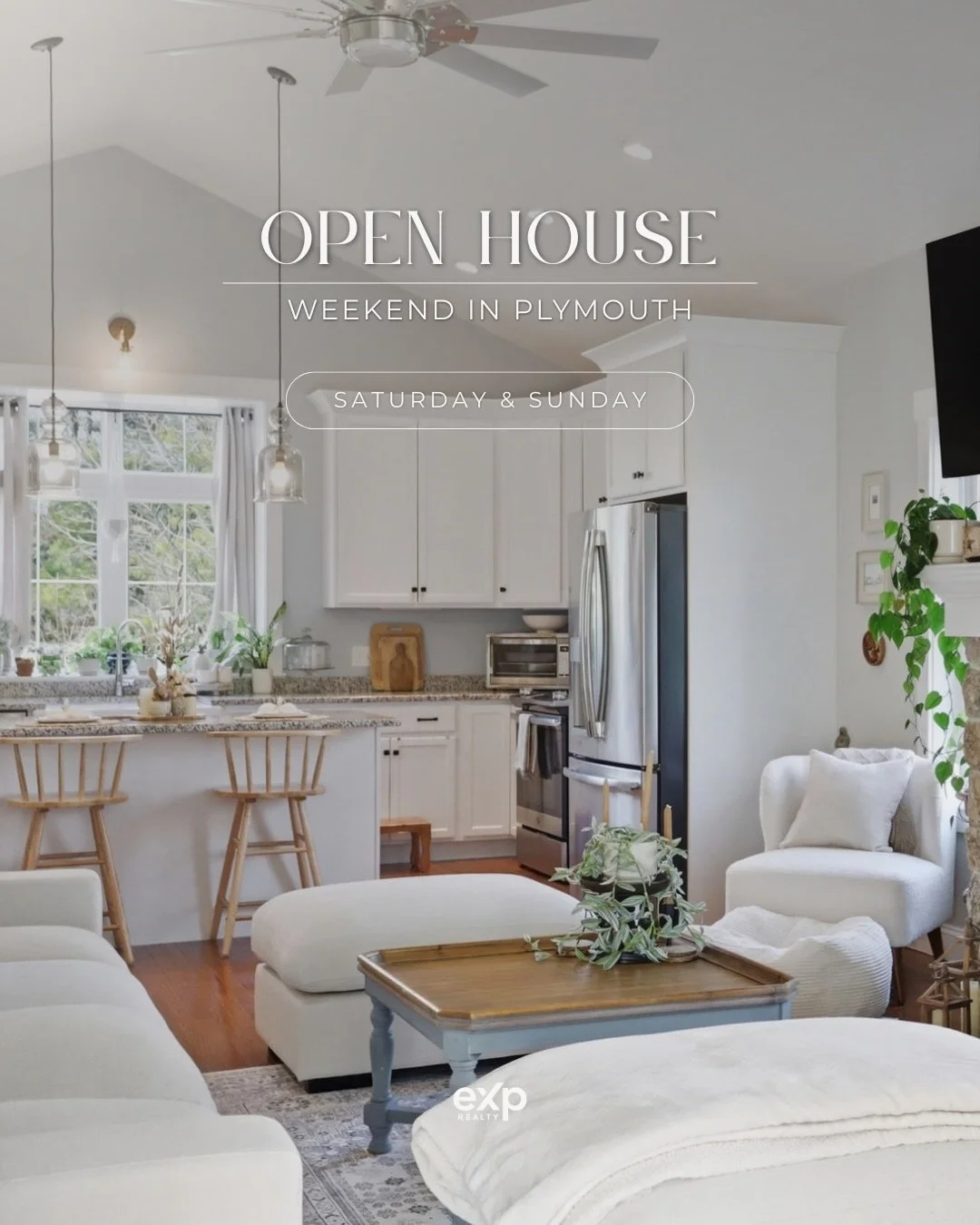 Join us in Plymouth. Saturday &amp; Sunday | 11 AM &ndash; 1 PM

📍 28 White Clover Trl
📍 117 White Clover Trl

Two homes, same great location, each with its own feel and layout. Come take your time, walk through, and see which one feels like the ri