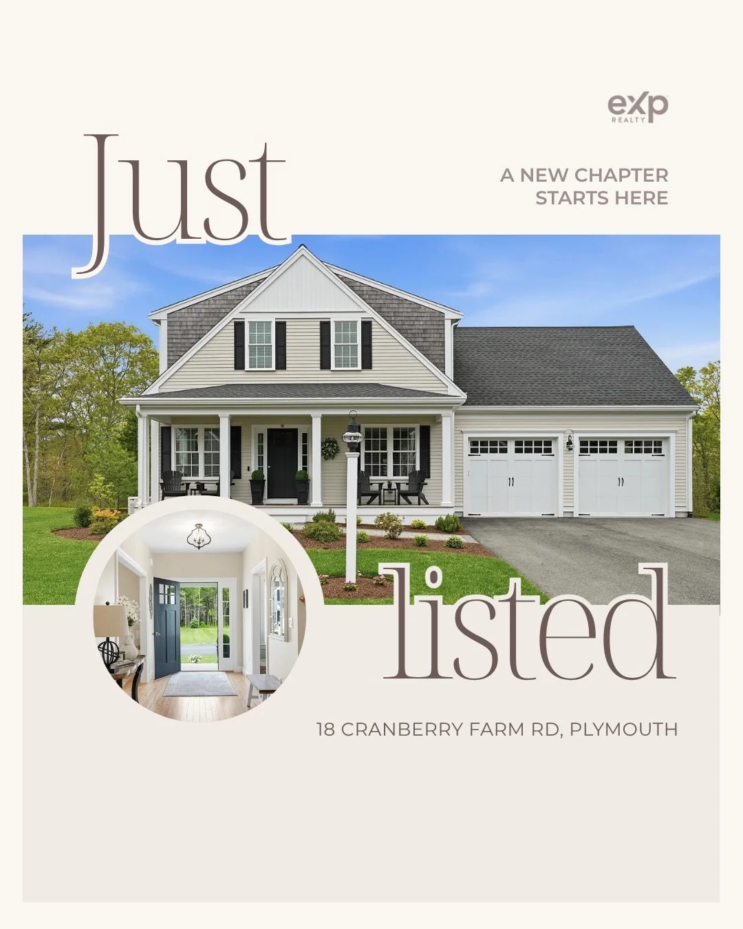 Some homes are beautiful. Others are unforgettable.

Welcome to 18 Cranberry Farm Rd &mdash; a thoughtfully upgraded take on the beloved White Pine design, where every detail has been carefully considered. From the stunning covered back deck overlook