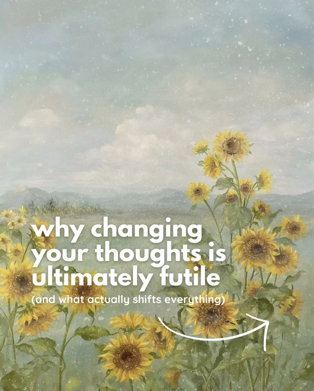 the secret that most people miss: true, lasting change takes place beyond the realm of thought 

save this short &amp; easy practice for later or whenever you need it + visit thedivineocean.substack.com for a deeper practice + the full article 💌