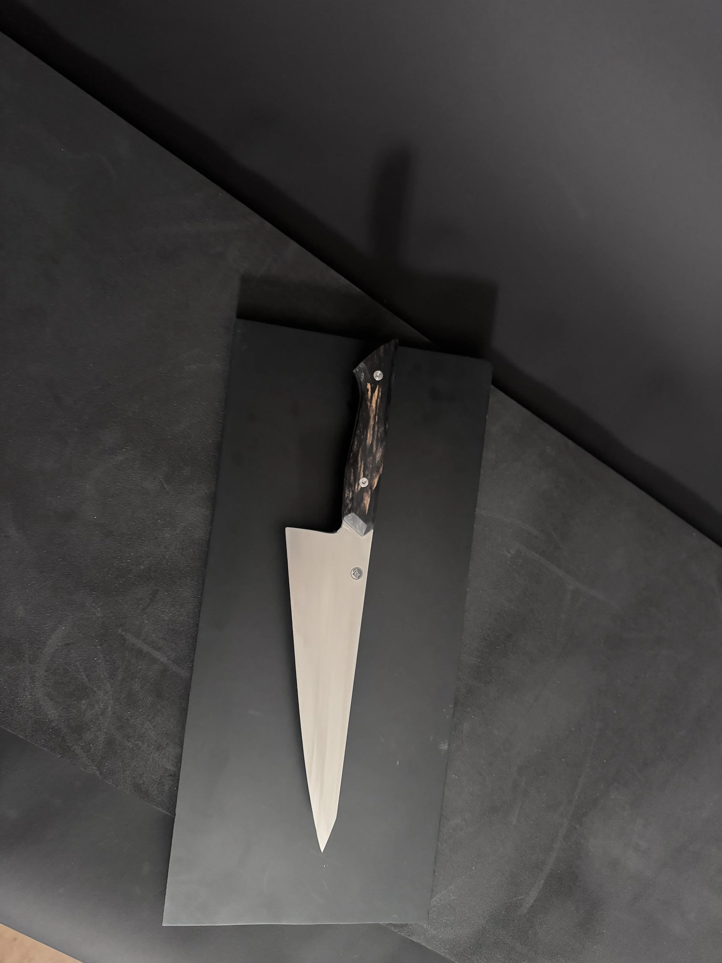 Full Tang 210mm Gyuto with Ebony Handle