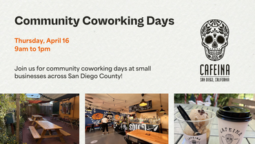 Community Coworking Day @ Cafeina Cafe