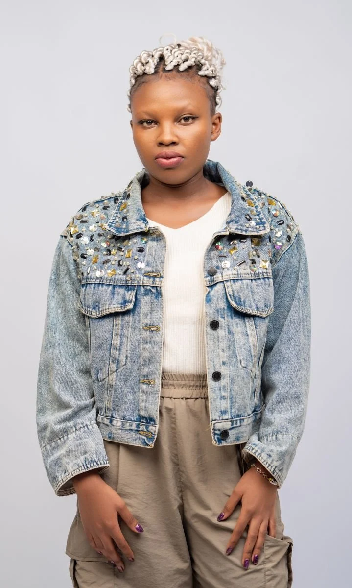 Amboseli embroidered jeans jacket