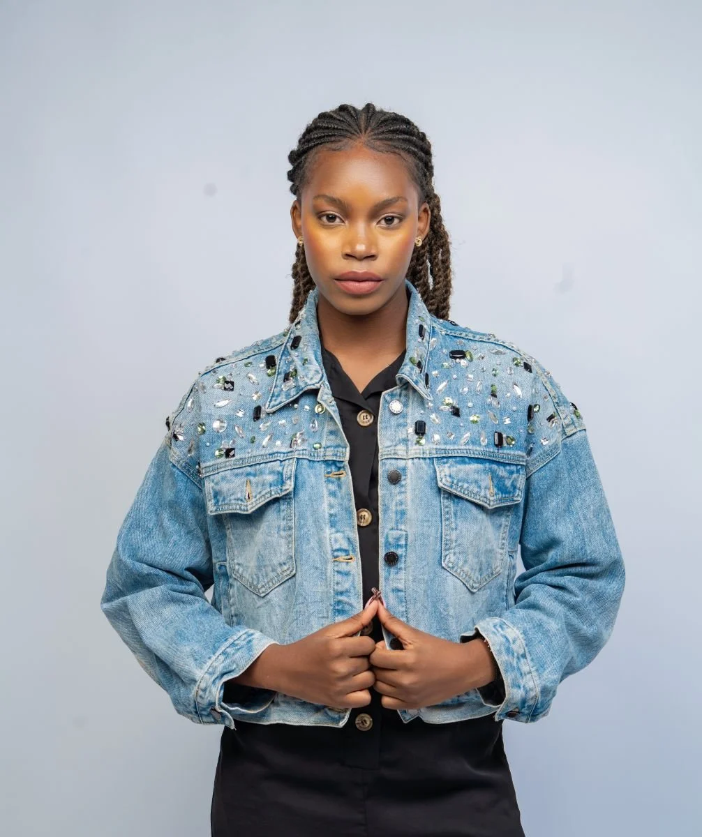 Ongata embroidered jeans jacket