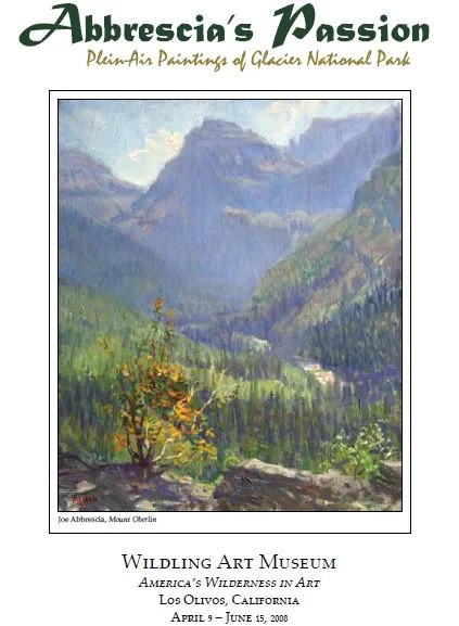 Abbrescia's Passion: Plein-Air Paintings of Glacier National Park