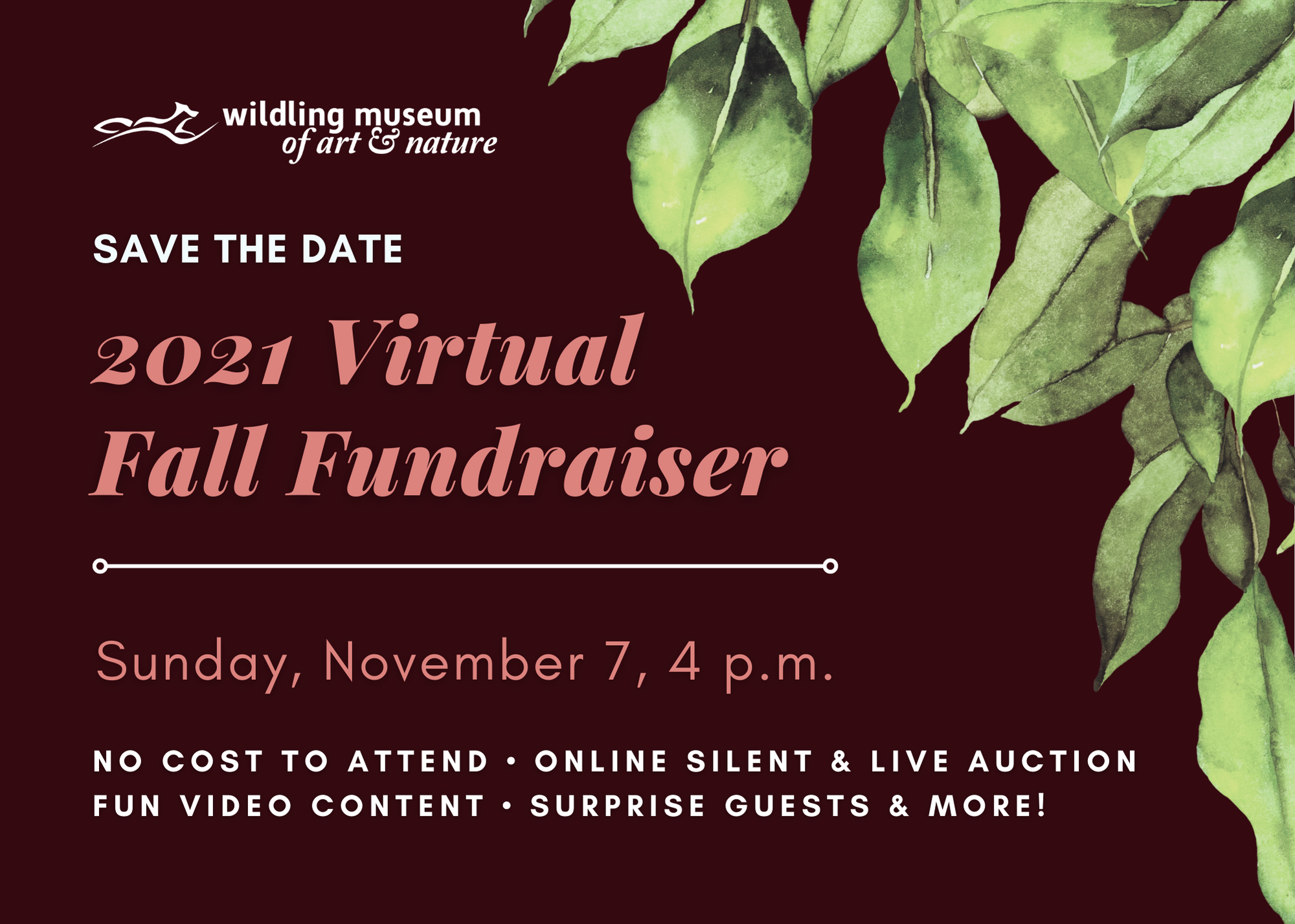 2021 Virtual Fall Fundraiser