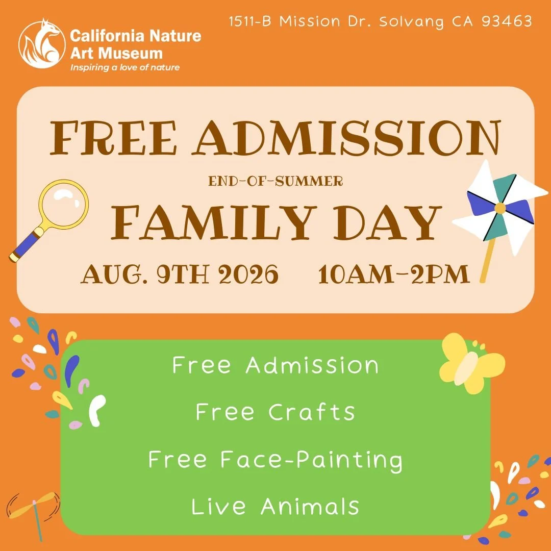 August 9th | Free Admission: End-of-Summer Family Day