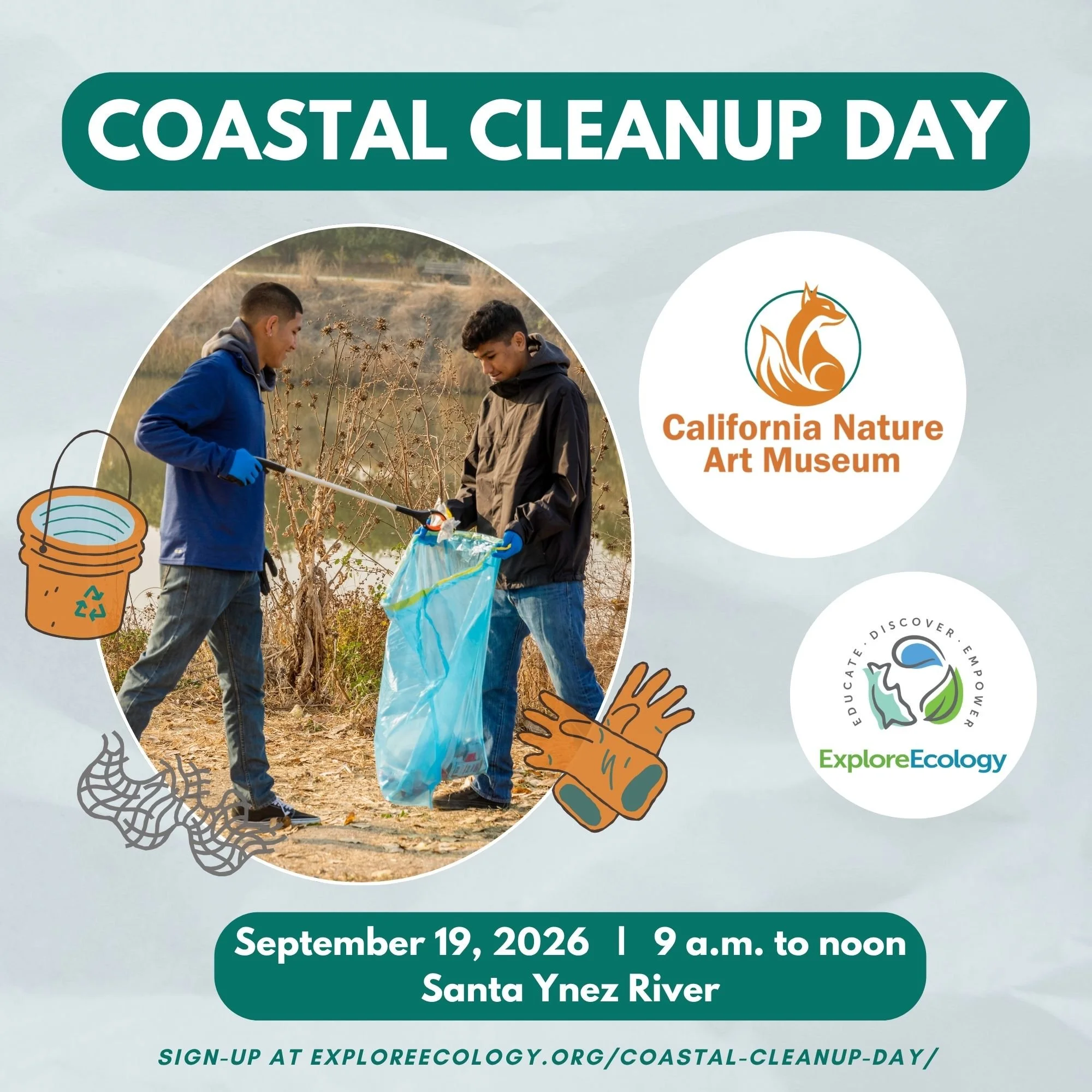 September 19 | Coastal Cleanup Day at the Santa Ynez River