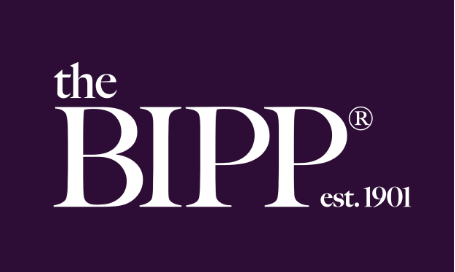 Logo of The BIPP with text 'est. 1901' on a purple background.