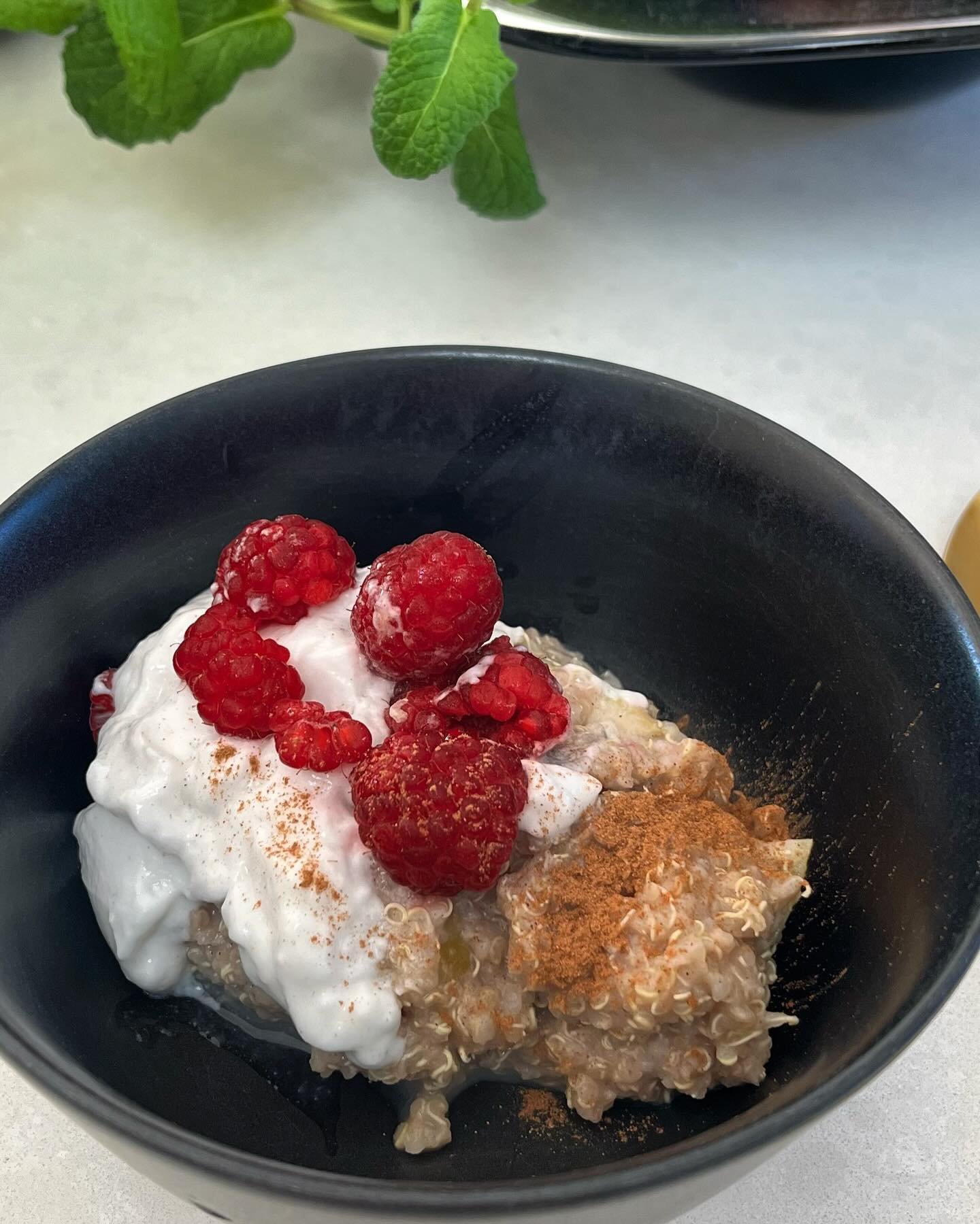 Ready for a great protein breakfast? Check my website blog for my favourite Quinoa Porridge recipe  #quinoarecipe #proteinbreakfast #balancebloodsugar #energydiet #healthy recipes #gluten free #magnesium #breakfast recipes
