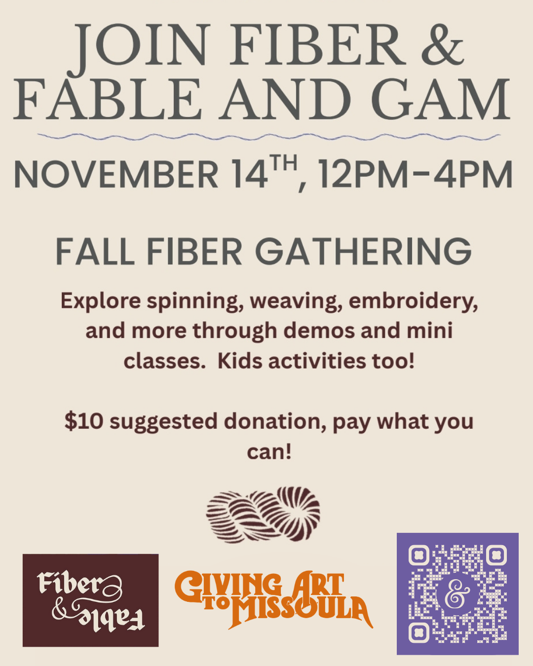 Fiber Fall Gathering