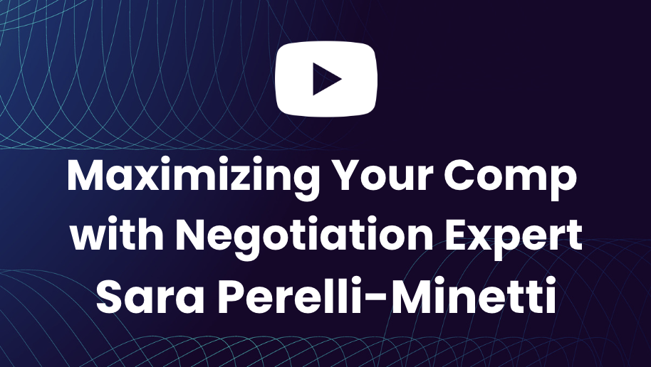 Maximizing Your Comp with           Sara Perelli-Minetti