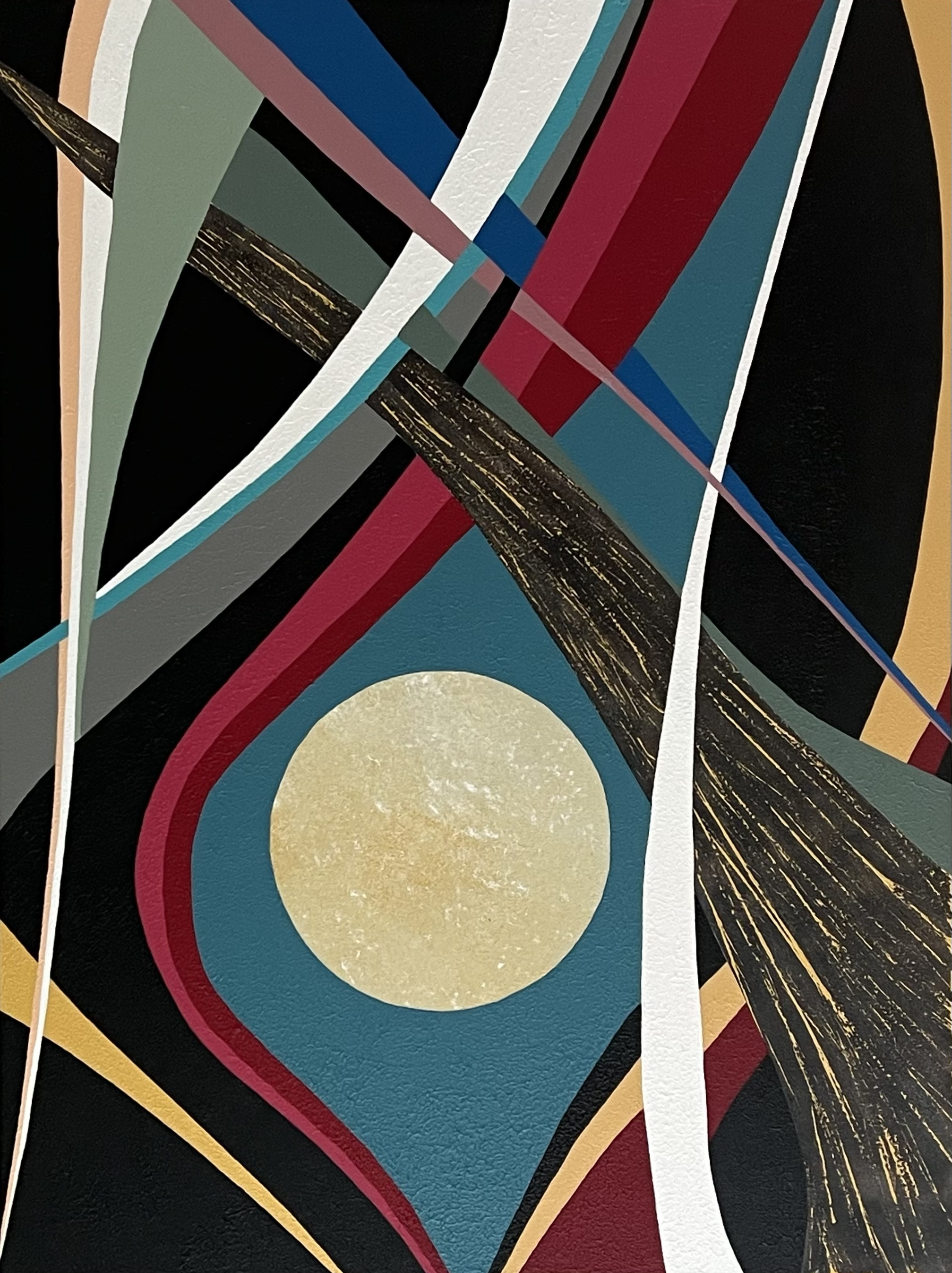 Untitled 2022, Acrylic on Canvas, 30"x40"