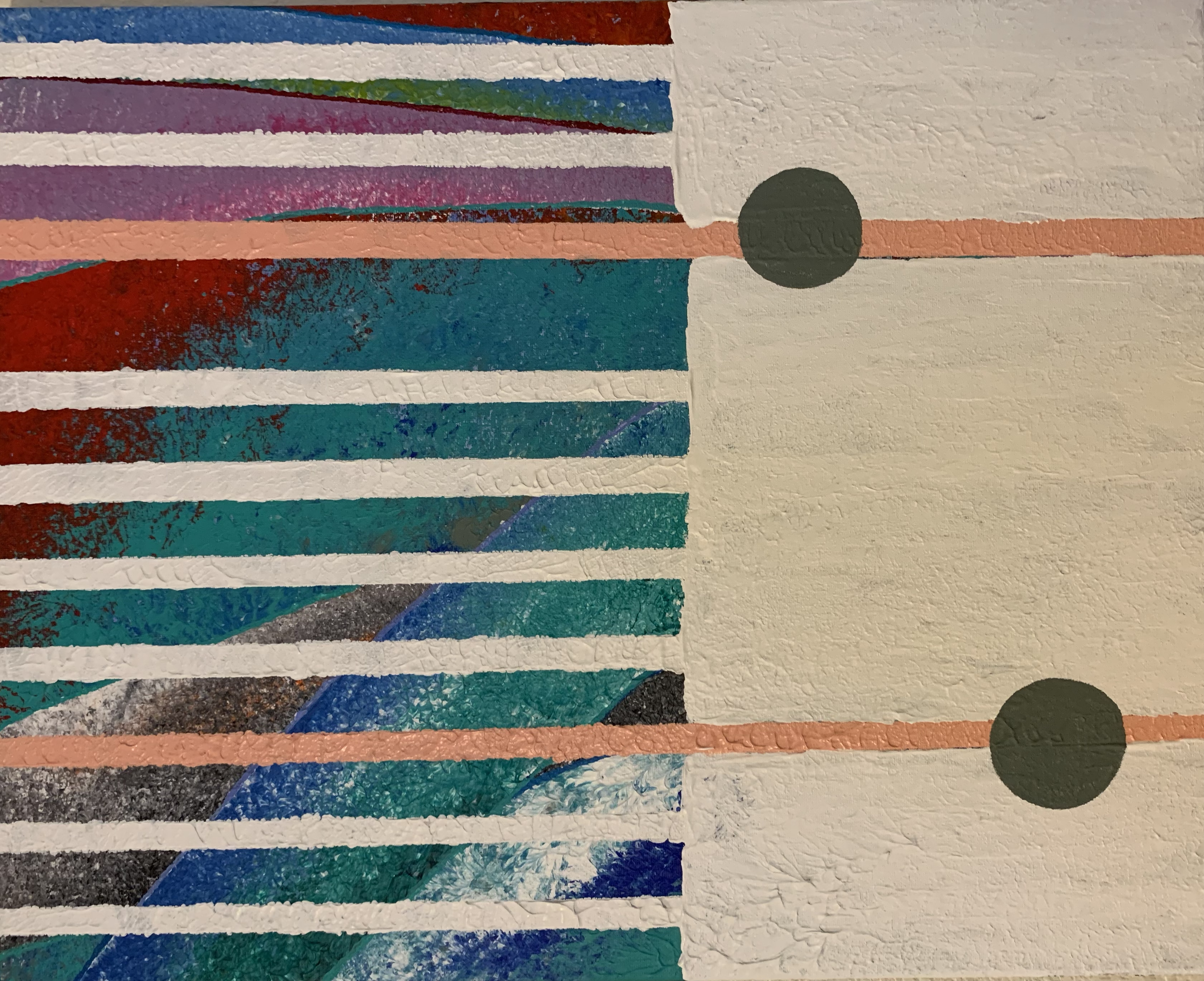 Balance 2020, Acrylic on Canvas, 16"x20"