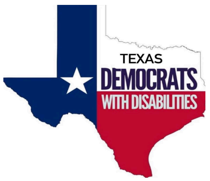 Texas Democrats With Disabilities Graphic