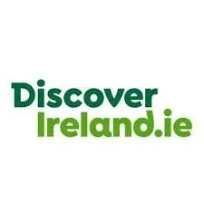 Logo with the text 'Discover Ireland.ie' in green