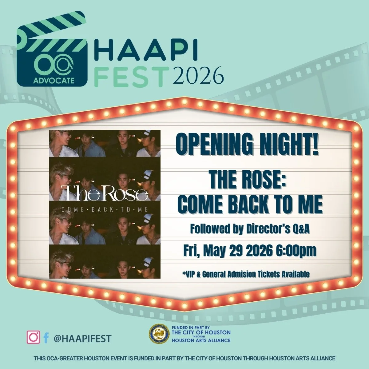 5/29 - OPENING NIGHT - THE ROSE