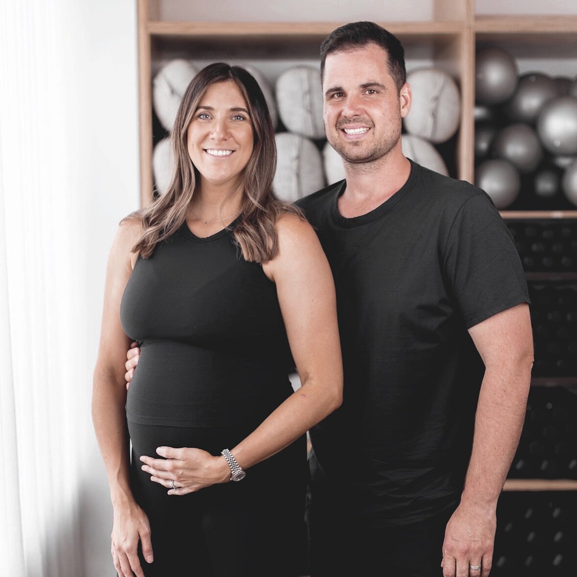 👋🏼Meet the founders &amp; faces of Sixtwo👋🏼
Hey Sixtwo fam, new clients, OG clients, followers, and soon to be clients, we are Steph &amp; Phil the founders and parents of Sixtwo Pilates &amp; Yoga. I (Steph) was a women&rsquo;s wear designer for