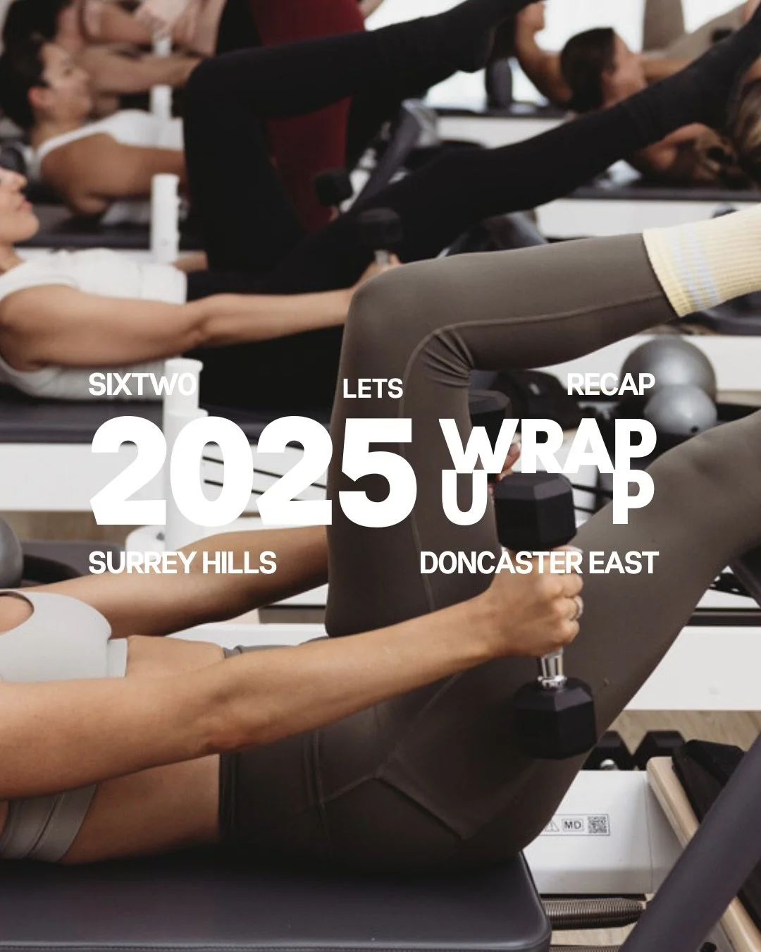 And that&rsquo;s a wrap on 2025 at Sixtwo 🥳
/
Two studios // One community // So much more than just numbers.
/
Every visit was a commitment to self.
Every milestone a shared win.
Every class guided by trainers who bring care, energy, expertise and 