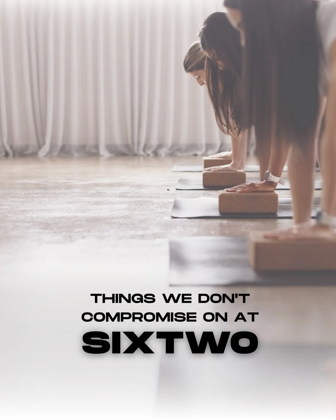 Things we don&rsquo;t compromise on at Sixtwo. 🤍

We&rsquo;re here for great workouts, amazing trainers and a community that genuinely feels like home. We care about your progress, we listen to your feedback and we want you to feel happy, comfortabl