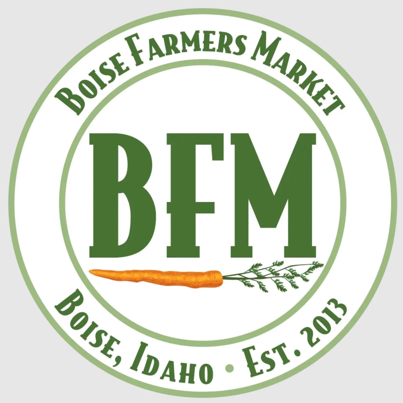 At the Boise Farmers Market 