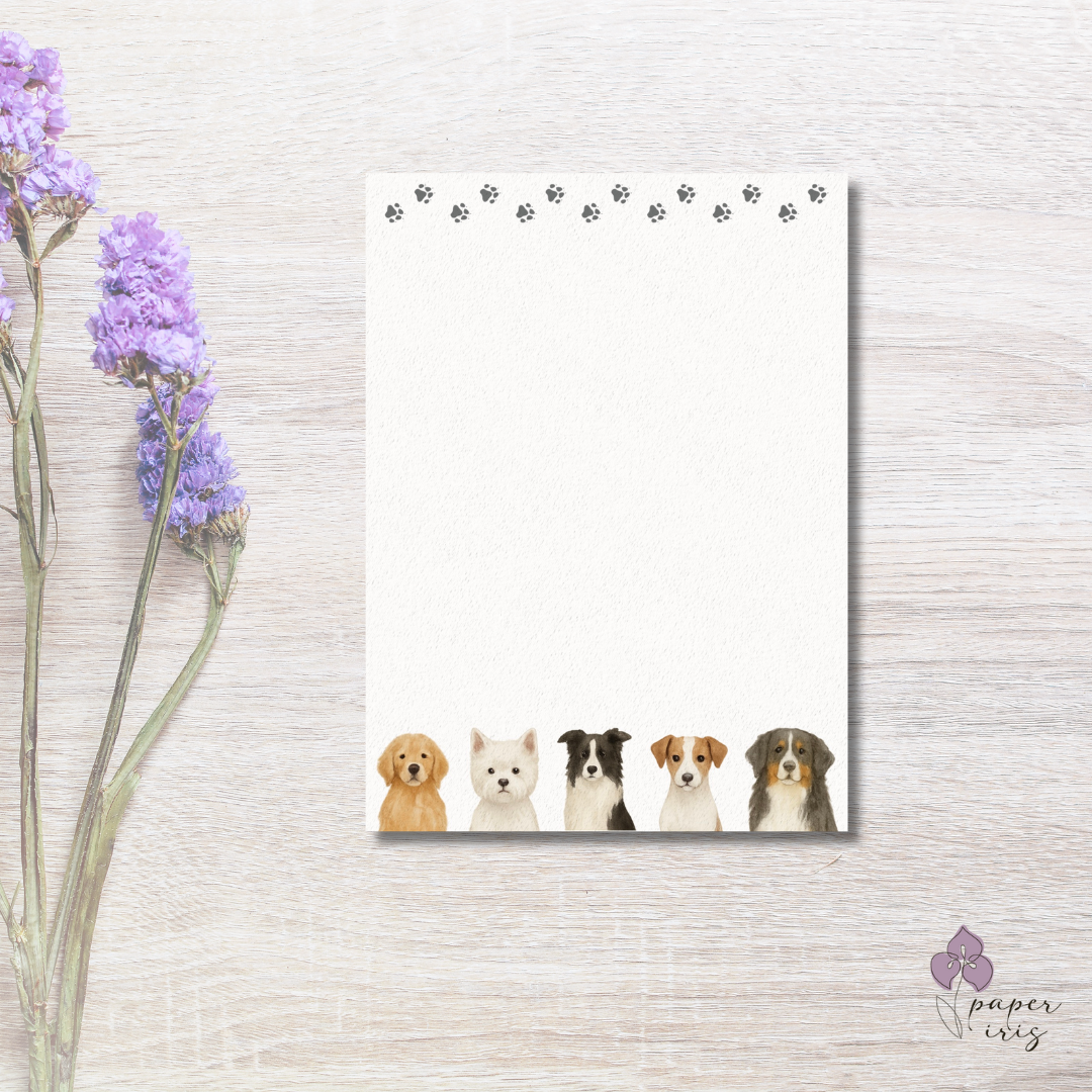 Sweet Pups Notepad