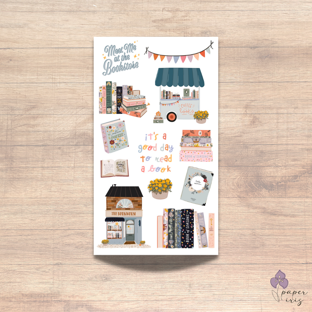 "Book Nook" Sticker Sheet