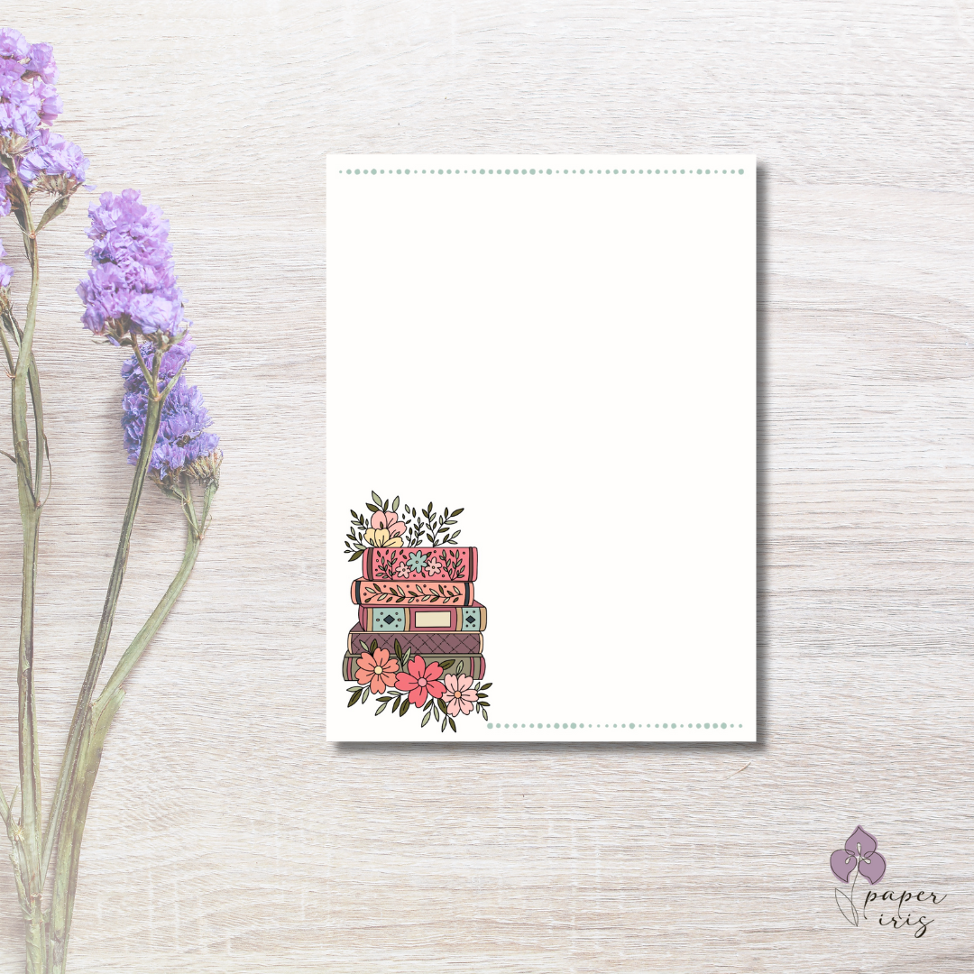 Blooming Books Notepad