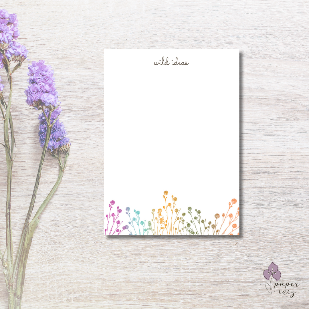 Wild Ideas Notepad