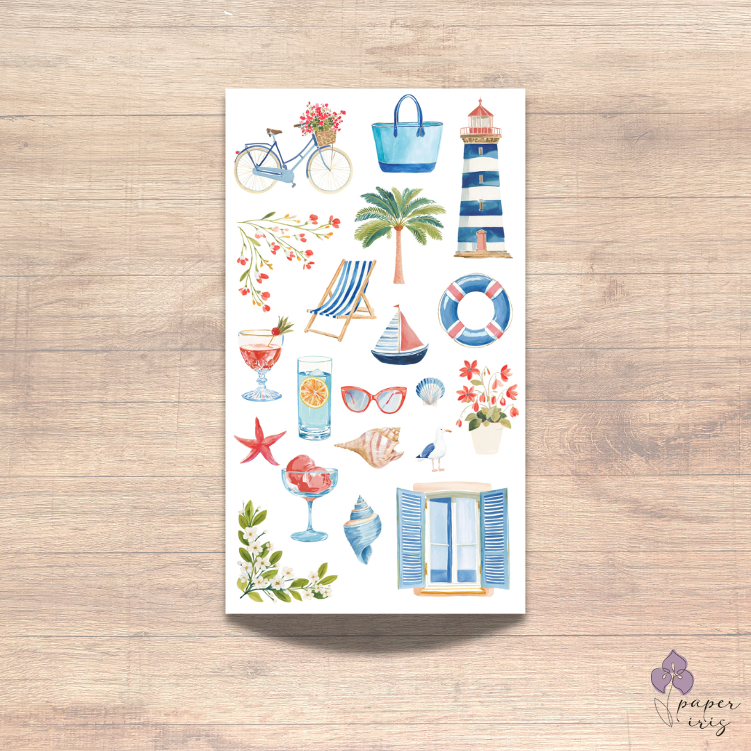 "Americana Summer" Sticker Sheet