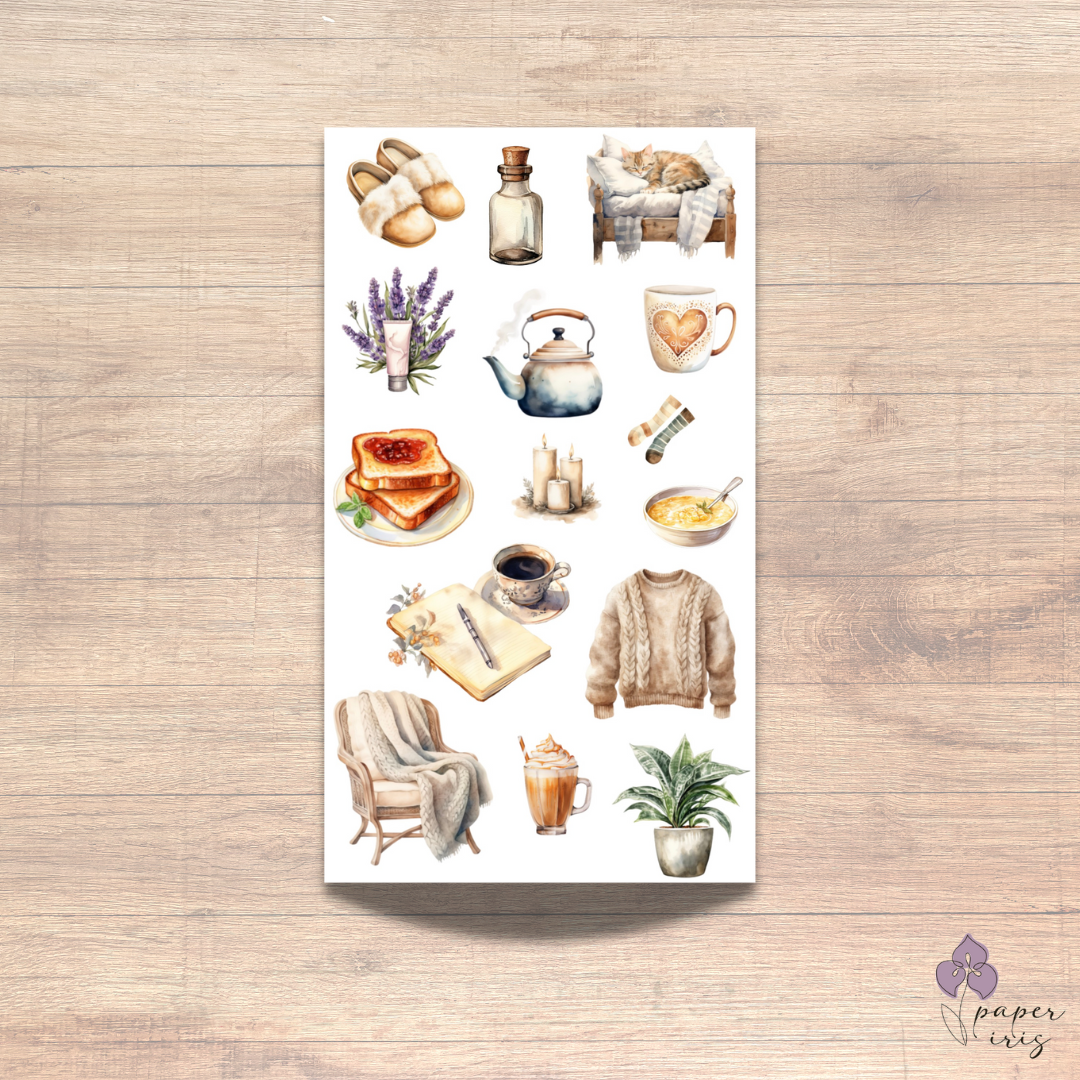 "Gentle Care" Sticker Sheet